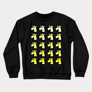 Golden Shades of Unicorn Crewneck Sweatshirt